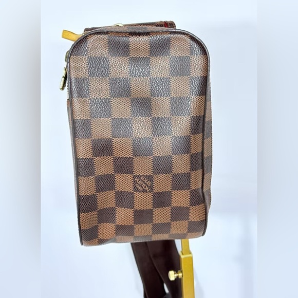 Louis Vuitton Geronimo's Damier Ebene Crossbody Bum/Shoulder Bag Unisex - Picture 1 of 15